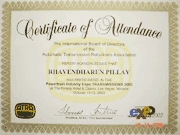 Certificate of Attendance